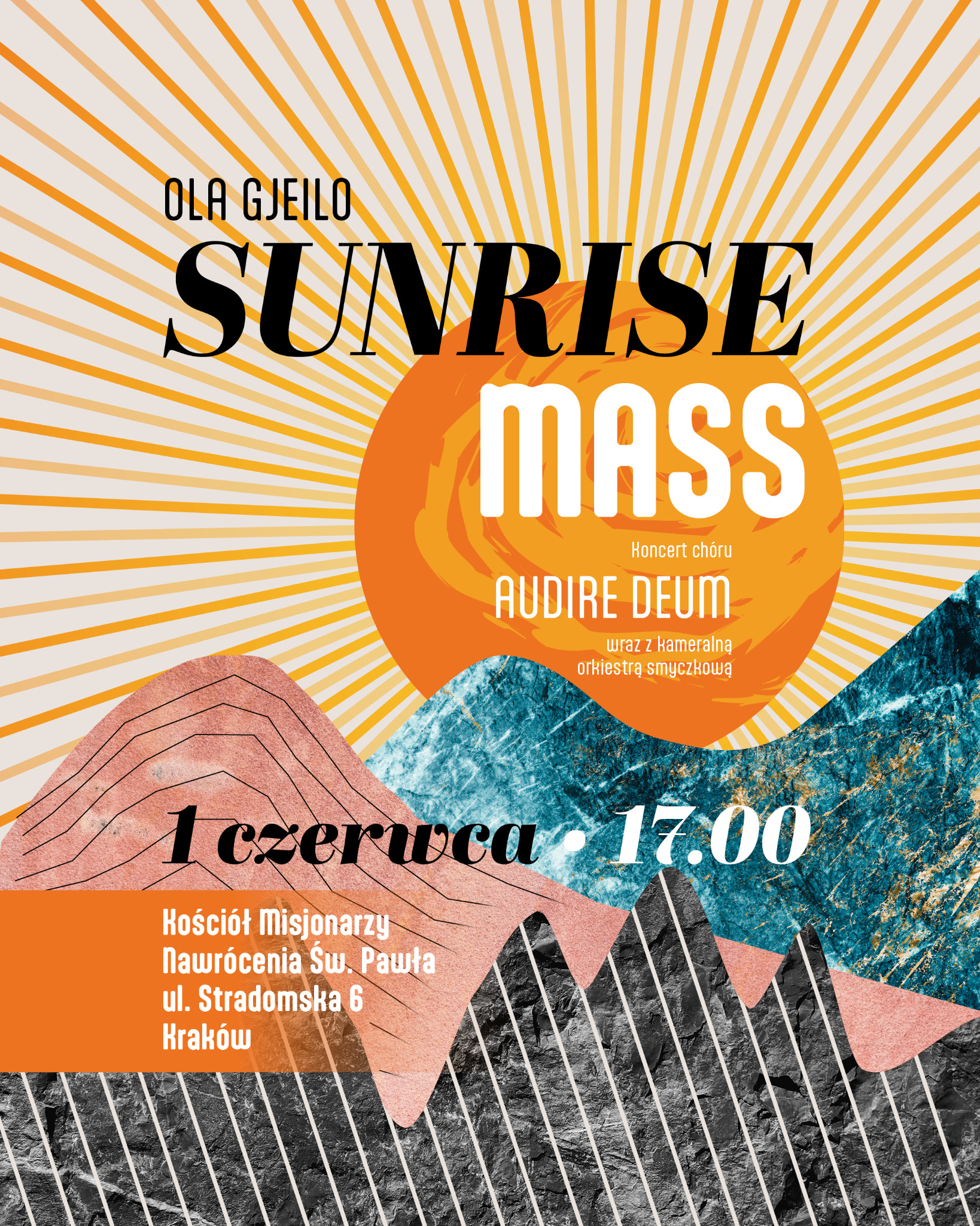 Sunrise Mass Poster